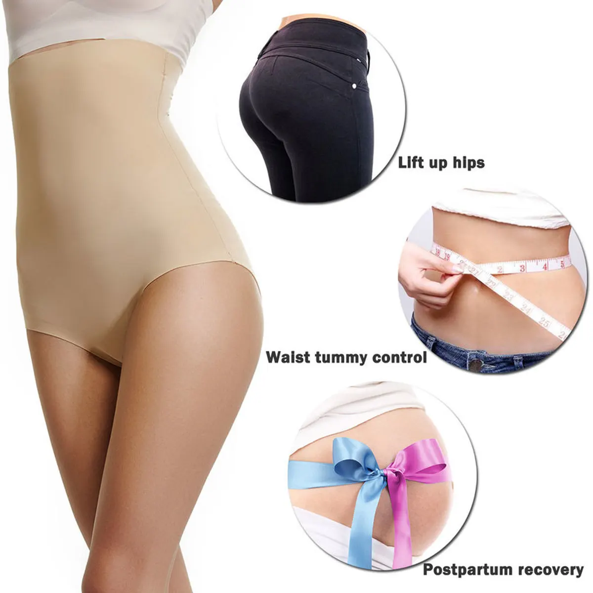 

High Waist Slimming Tummy Control Panties Knickers Pant Briefs Shapewear Body Shaper трусы женские нижнее белье женское